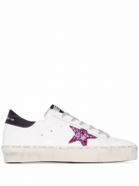 Hi Star Glitter Sneakers In White