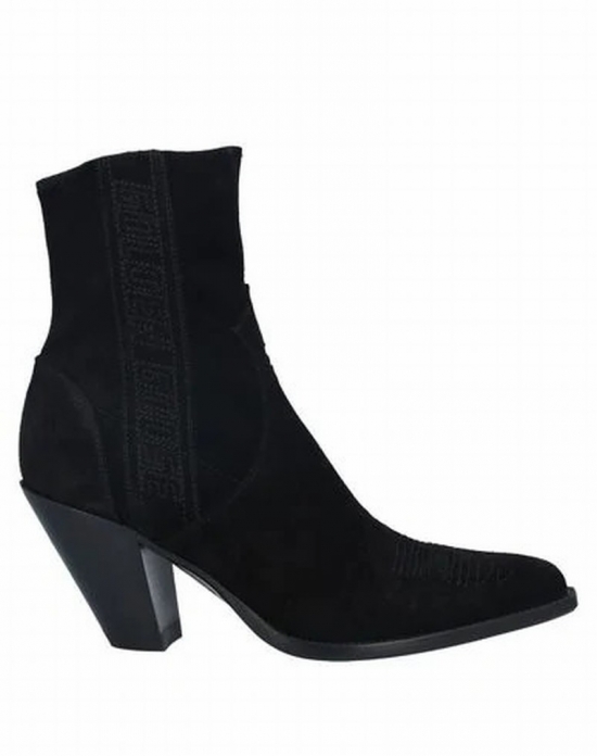 Black Suede Ankle Boots