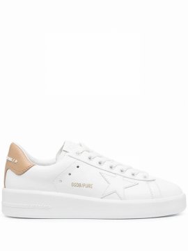 Purestar Leather Low-top Sneakers In White