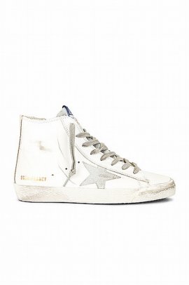 Francy Sneaker In White Silver & Milk