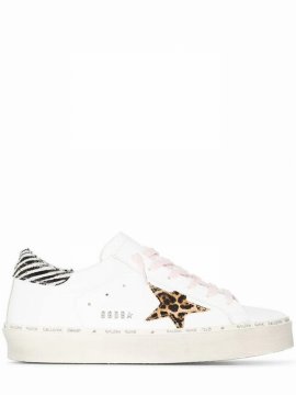 Hi Star Sneakers In White Leather