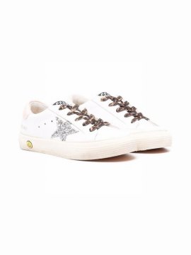 Kids' Superstar Low-top Sneakers In White