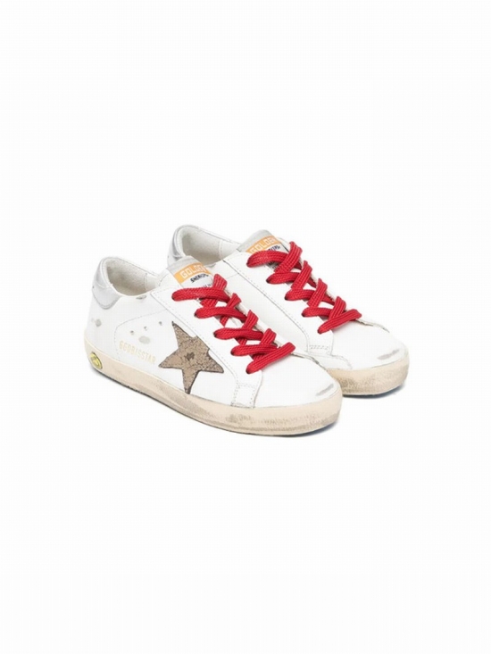 Kids' Superstar Sneakers In White