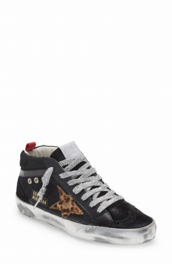 Midstar Sneaker In Black/ Beige