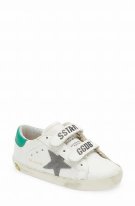 Kids' Old School Low-top Sneakers In White