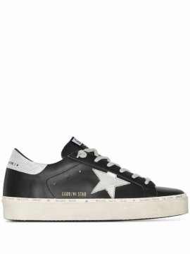 Hi Star Low-top Flatform Sneakers In Black