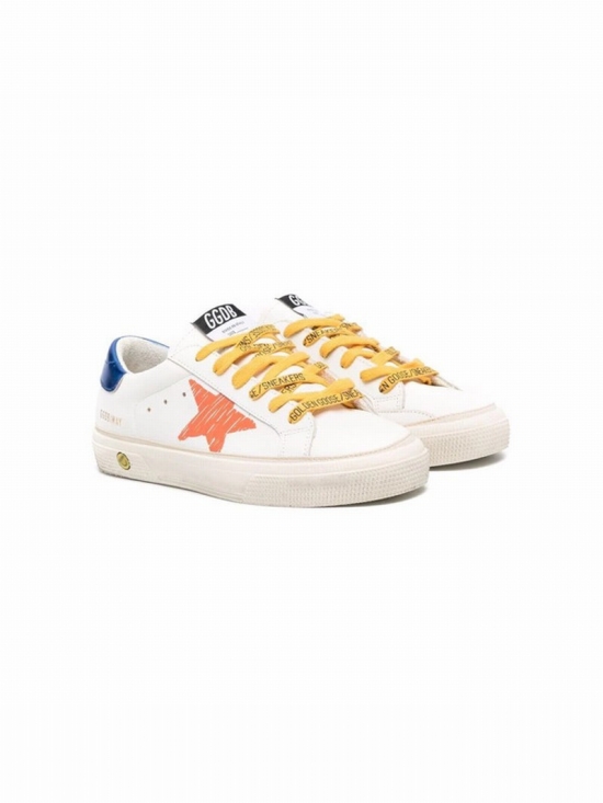 Teen Star Logo Trainers In White