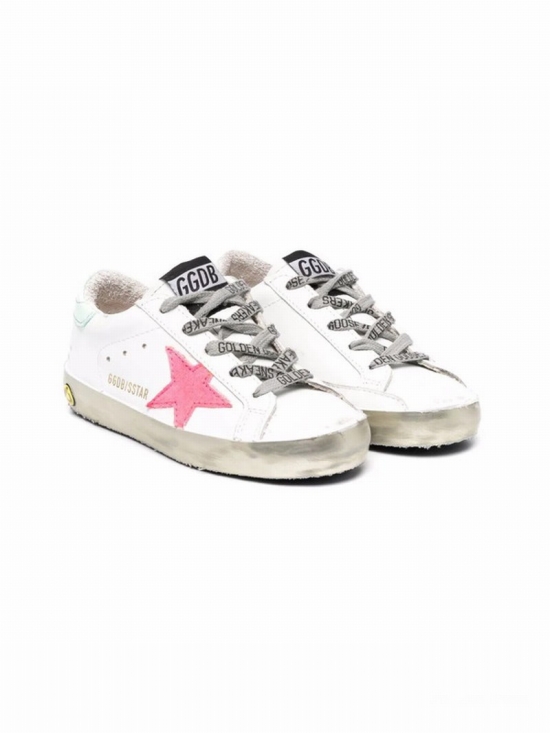 Kids' Superstar Low-top Sneakers In White