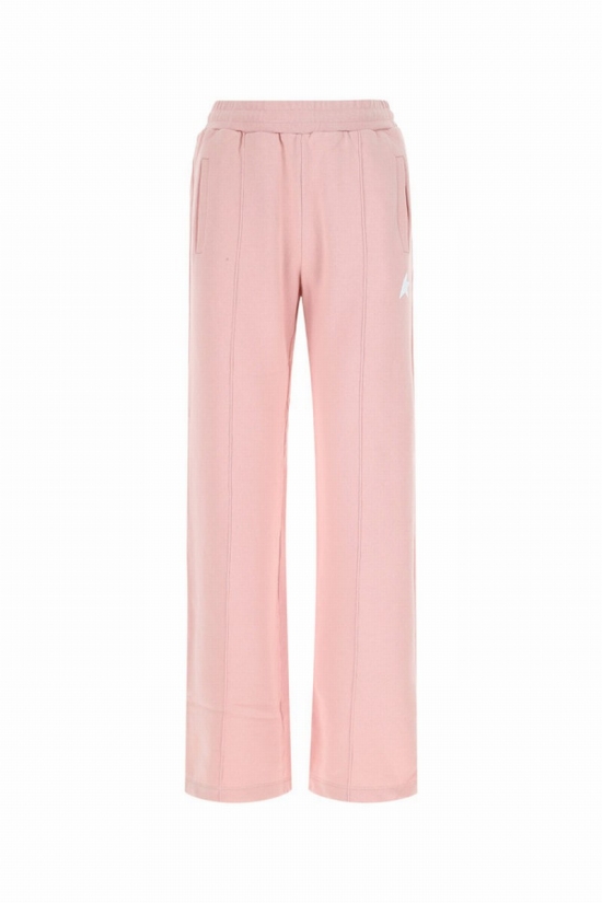 Pink Polyester Dorotea Pants