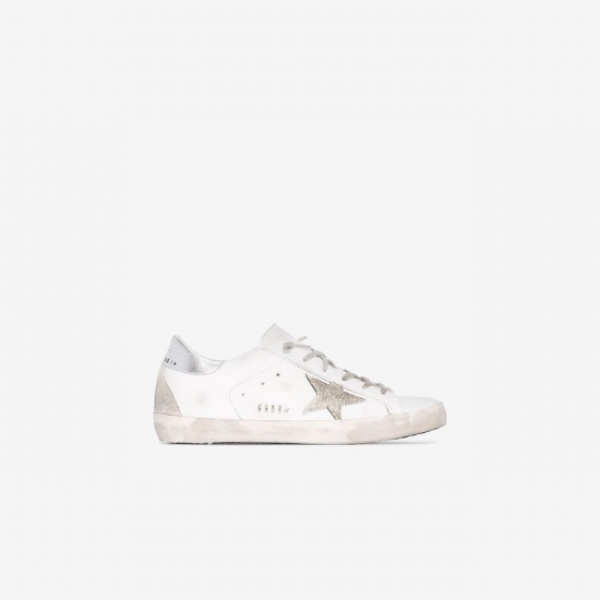 White Superstar Leather Sneakers