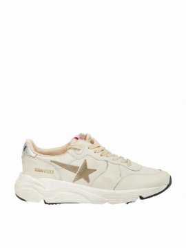 Women's White Leather Sneakers