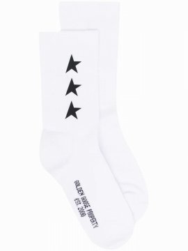 Womens White Cotton Socks