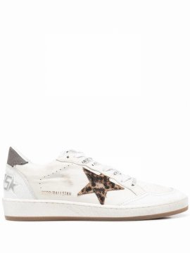 Ball Star Low-top Sneakers In White