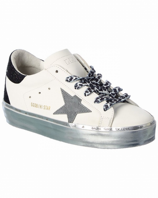 Hi Star Leather Sneaker In White