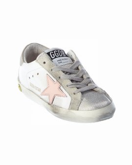 Kids' Superstar Leather Sneaker In Grey