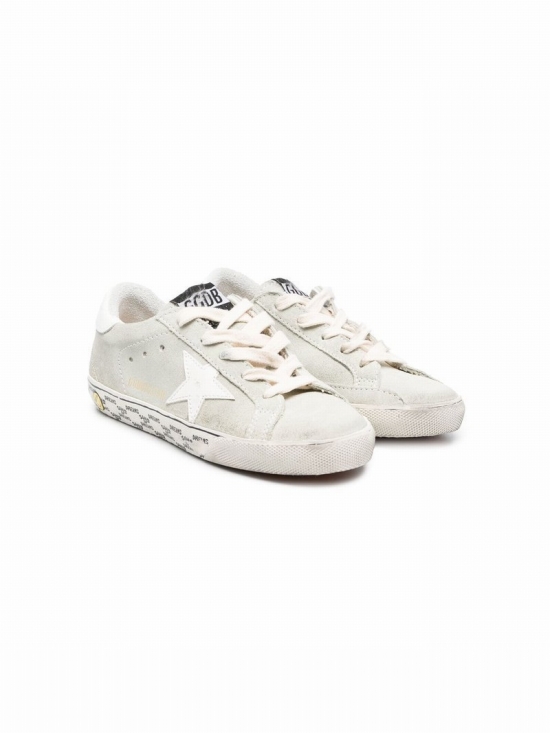 Kids' Appliqu?? Logo Low-top Sneakers In Neutrals