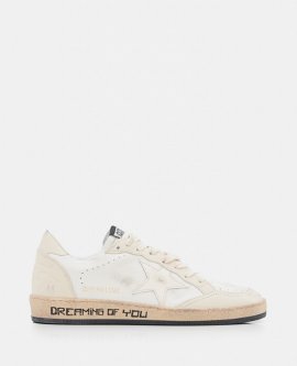 Ball Star Nappa Sneakers In White