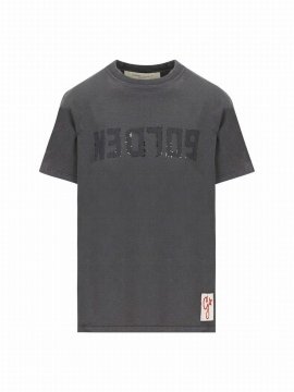 Deluxe Brand Crewneck T In Grey