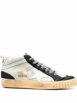 Mid Star Lace-up Sneakers In Neutrals