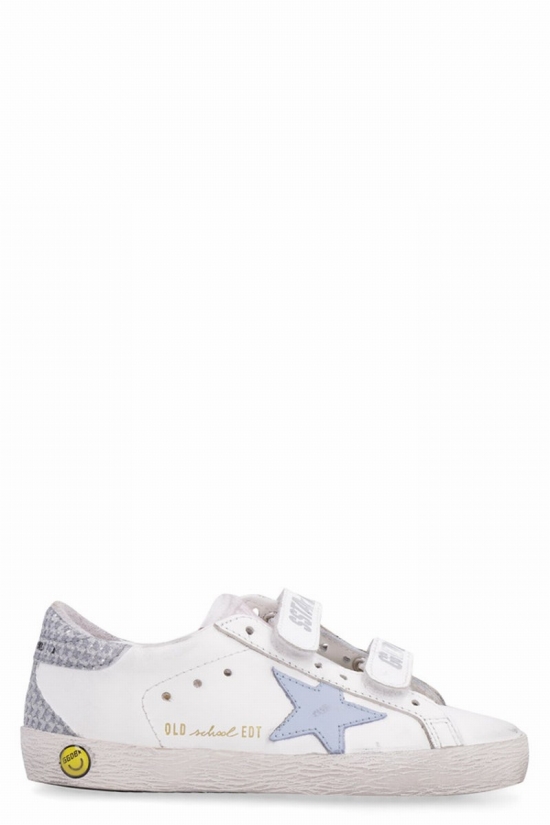 Kids' Old School Low-top Sneakers In White