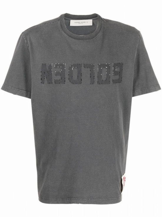 Logo-print Short-sleeve T-shirt In Grey