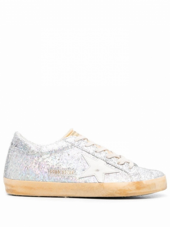 Superstar Iridescent Low-top Sneakers In Grau