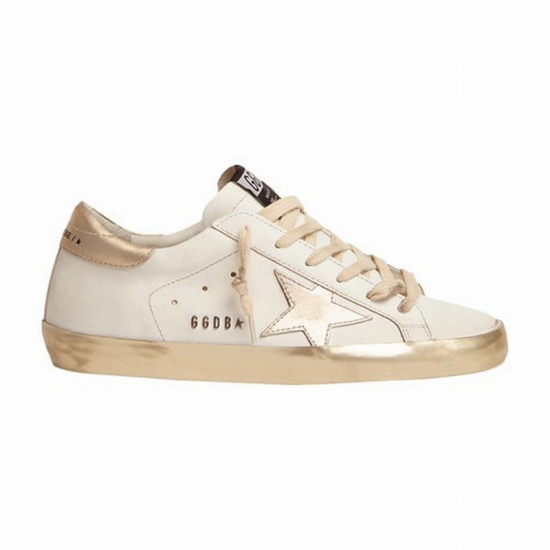 Super-star Sneakers In White Gold