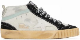 White Mid Star Classic Sneakers In 11211 White/black