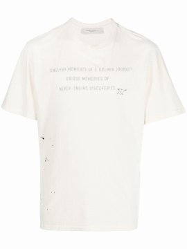 Cotton Short-sleeve T-shirt In ??ɫ