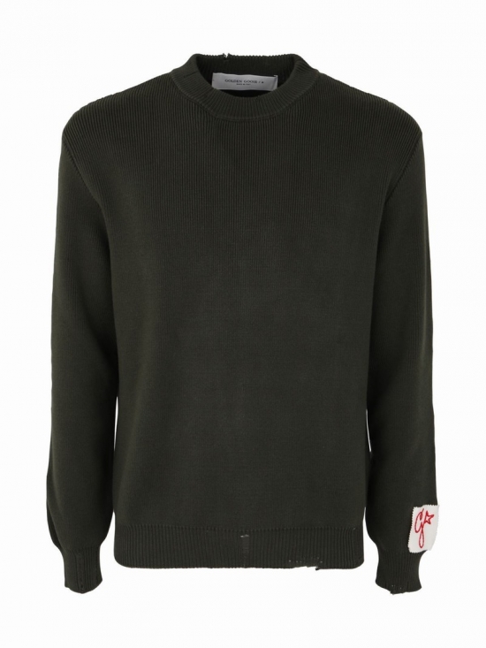 Mens Green Sweater