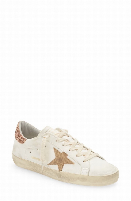 Super-star Low Top Sneaker In White/ Cream/ Blush