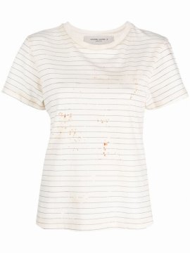 Slim Cotton T-shirt In White