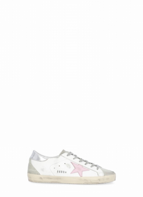 Star Spur Sneakers In White/ice/orchid Pink/silver