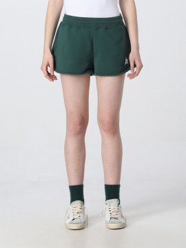 Short Woman Color Green