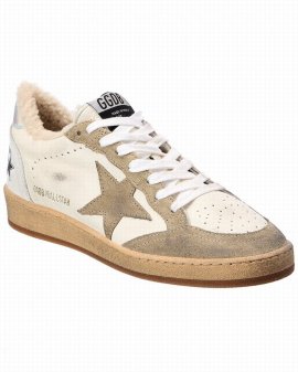 Ballstar Leather & Suede Sneaker In 10876