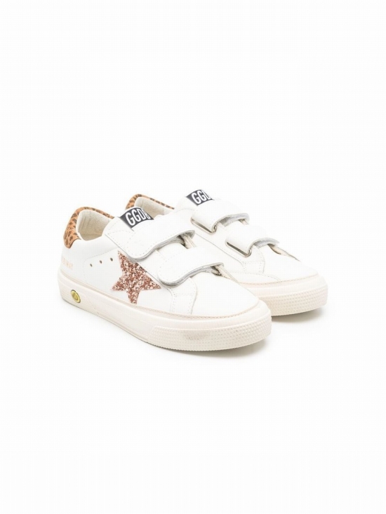 Kids' May School Sneakers In White