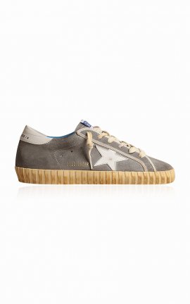 Women's Super-star Suede Sneakers In Grey