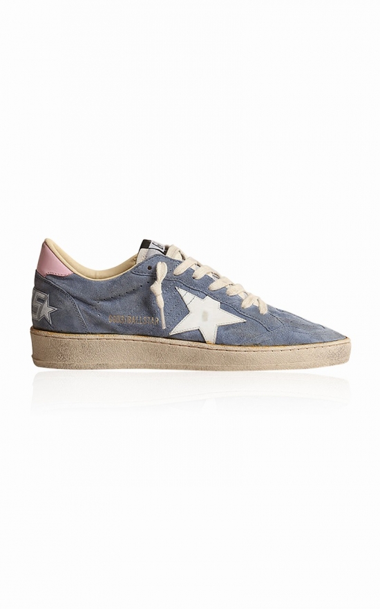 Women's Ballstar Suede Sneakers In Blue