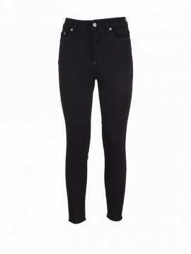 Star Stud Slim Fit Jeans In Black