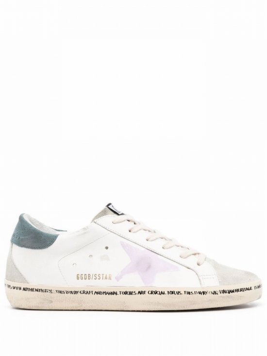 Women's White Leather Sneakers