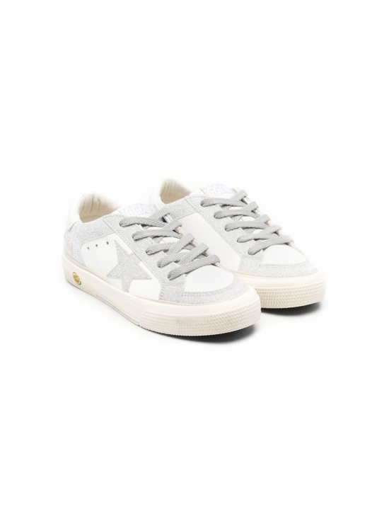 Kids' Super-star Low-top Sneakers In White