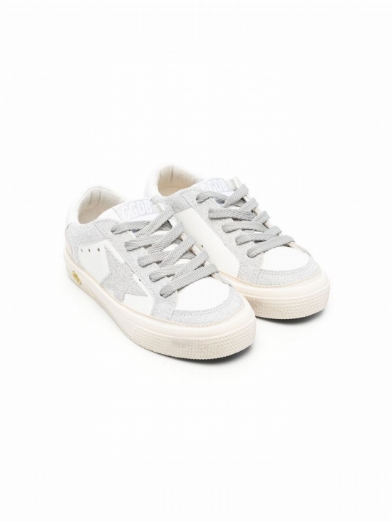 Kids' Super-star Low-top Sneakers In White