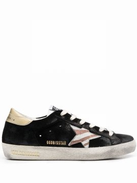 Super-star Sneakers In Black