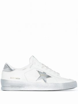 Db Sneakers In White-silver