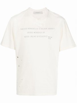 T-shirt Men Color White