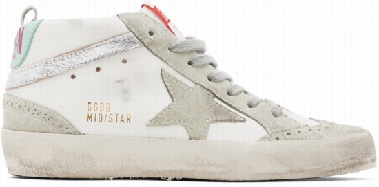 Ssense Exclusive White Mid Star Sneakers