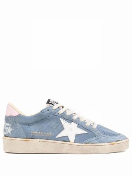 Super-star Suede Sneakers In Powder Blue/white/pink