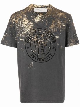 `journey - Golden University Mylar` T-shirt In Grigio