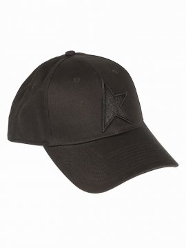 Six Segments Baseball Cap In Black