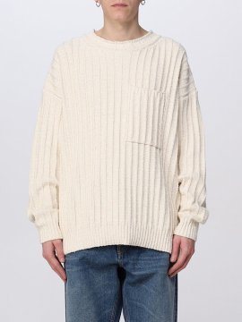 Jumper Men In Yellow Cream